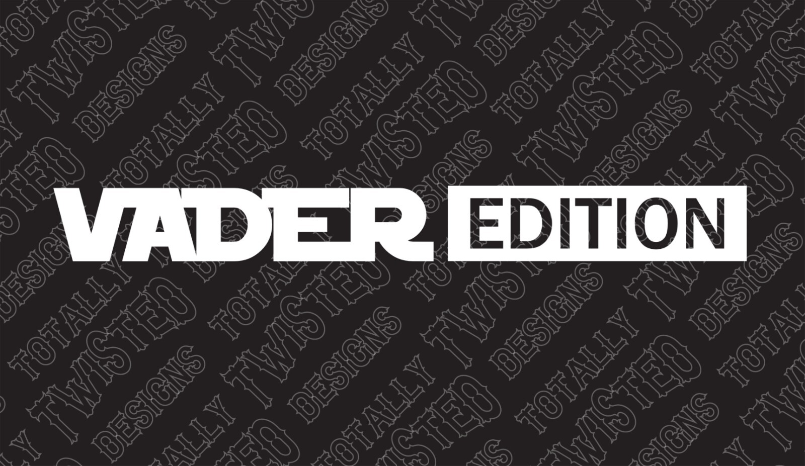 Star Wars Vader Edition Lettering vinyl decal sticker Car Truck Darth Empire