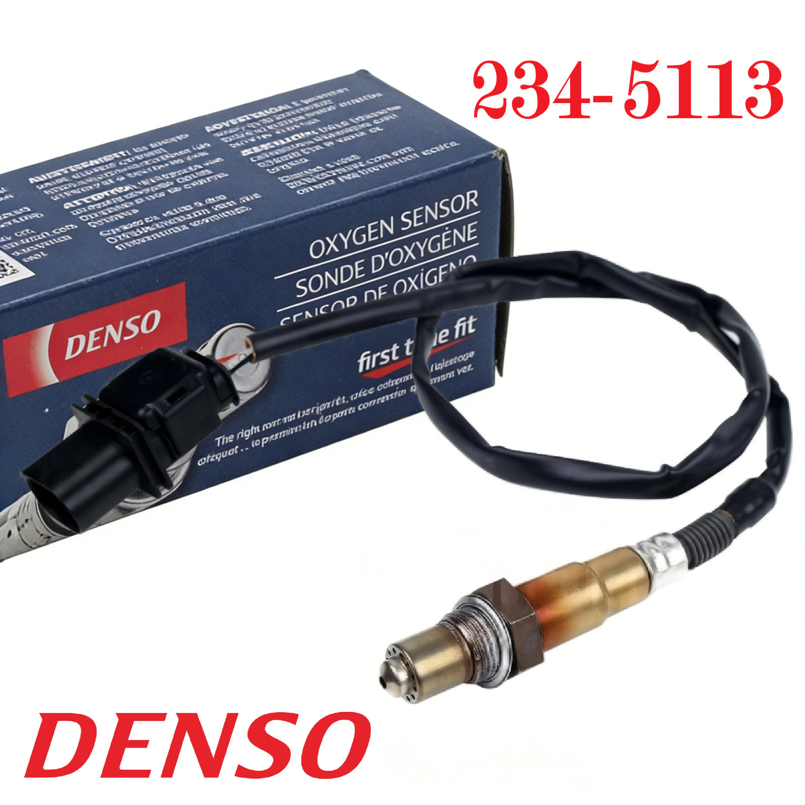 DENSO 234-5113 Upstream A/Fuel Sensor for Ford F-150 Explorer Expedition 5-Wire