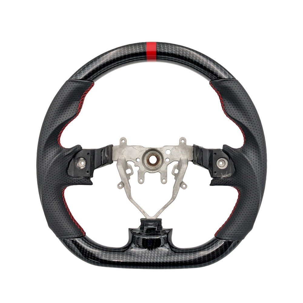 REVESOL Hydro Carbon Fiber Steering Wheel for 2008-2014 SUBARU IMPREZA STI WRX 