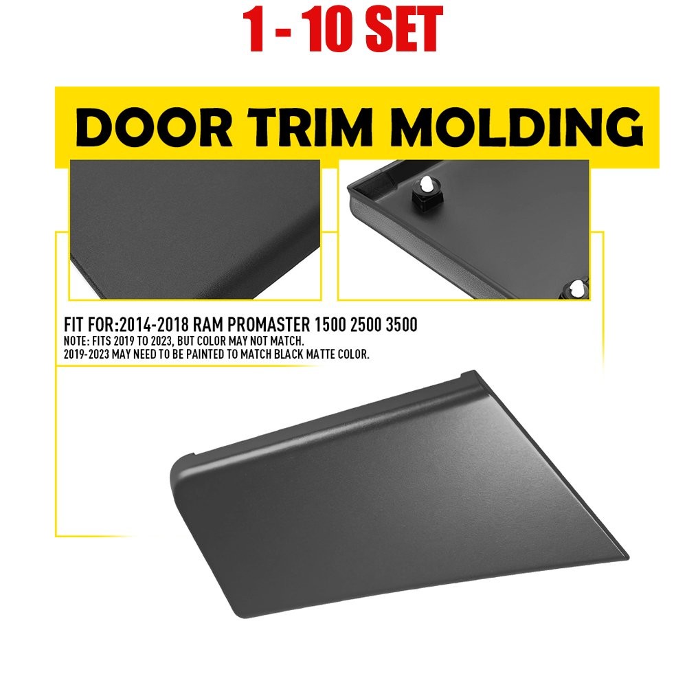 1-1X Fit 2014-2018 Ram ProMaster 3500 Front Right Side Skirt Door Line Sill Trim
