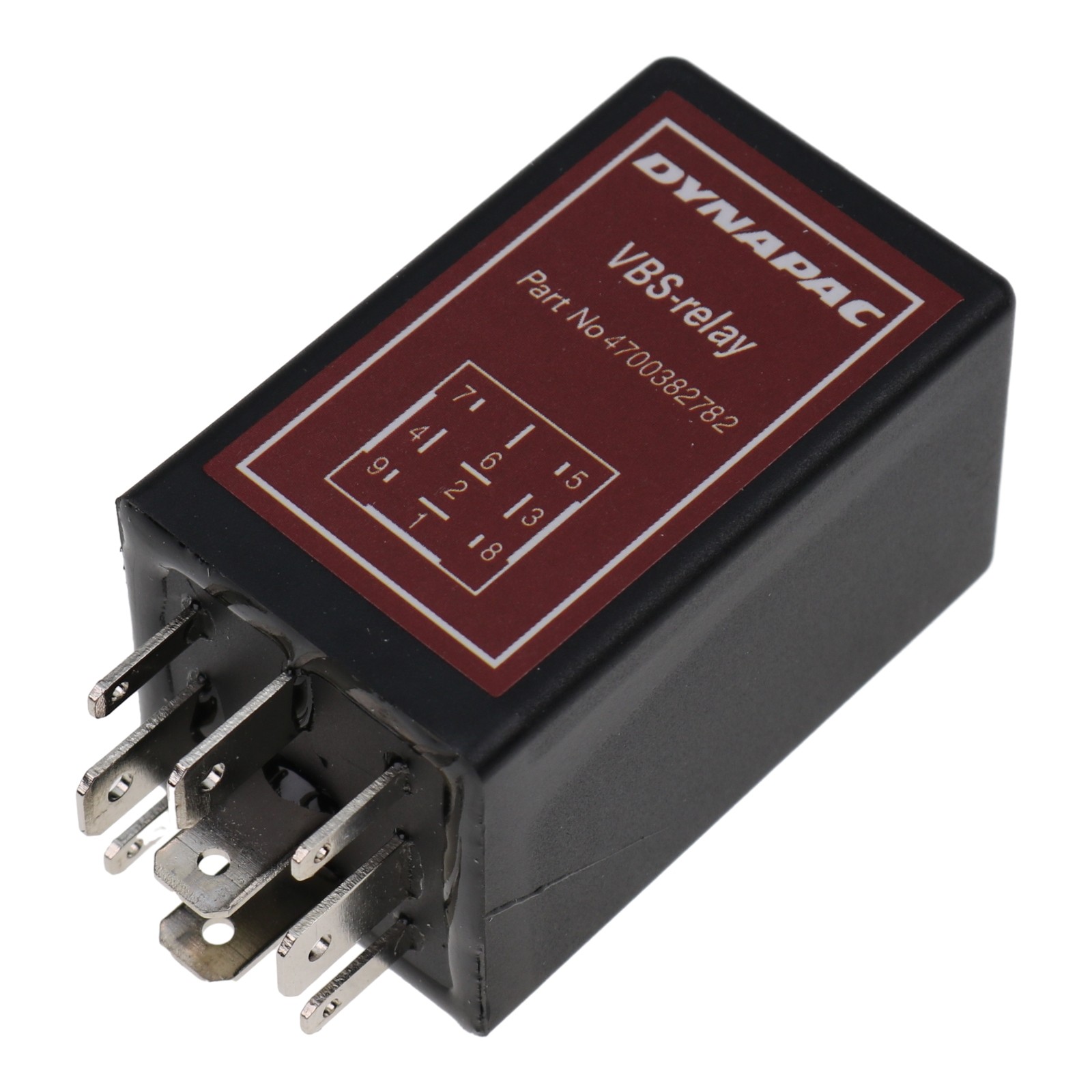 New VBS Relay 4700382782 For Dynapac CC422 CC522 CC622 CA252 CA151D CA250D CA152