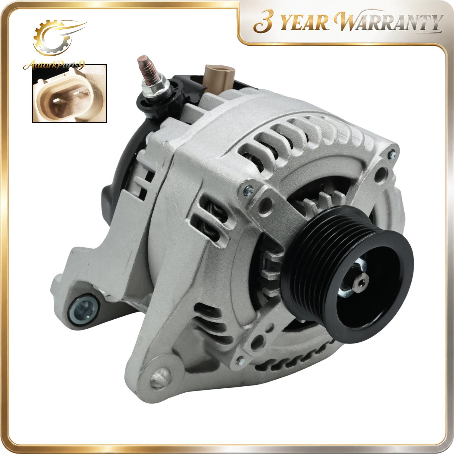 160 Amp Alternator For 2003-2006 Dodge Ram 1500 2500 3500 Durango 2004-2006 5.7L