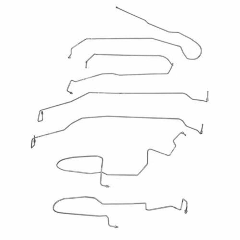 Front Brake Line Kit Fits 2009-18 Chevrolet Silverado 1500 Stainless TKT1401SS Front Brake Line Kit Fits 2009-18 Chevrolet Silverado 1500 Stainless TKT1401SS