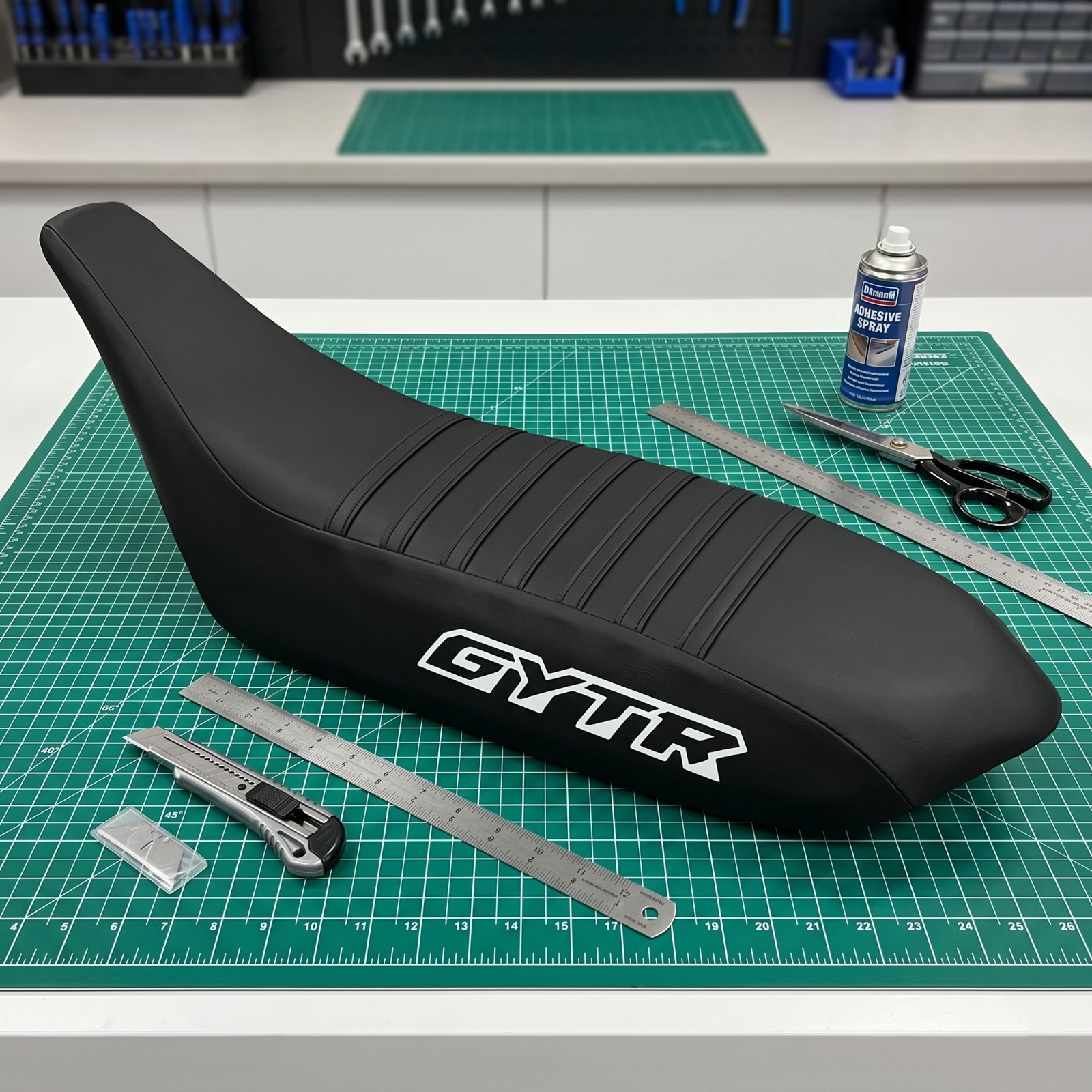 Yamaha Raptor 660 Raptor 660R 2001 To 2004 Models Black Vinyl Seat Cover