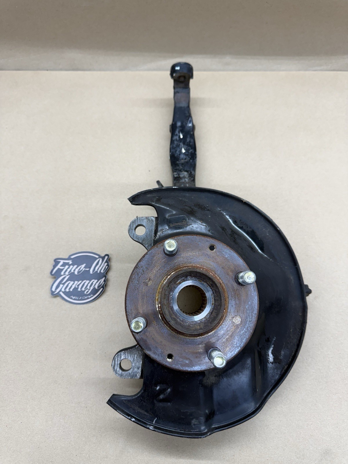 96 97 98 99 00 Civic DX LX Left Front Suspension Knuckle Spindle Hub Used OEM 96 97 98 99 00 Civic DX LX Left Front Suspension Knuckle Spindle Hub Used OEM