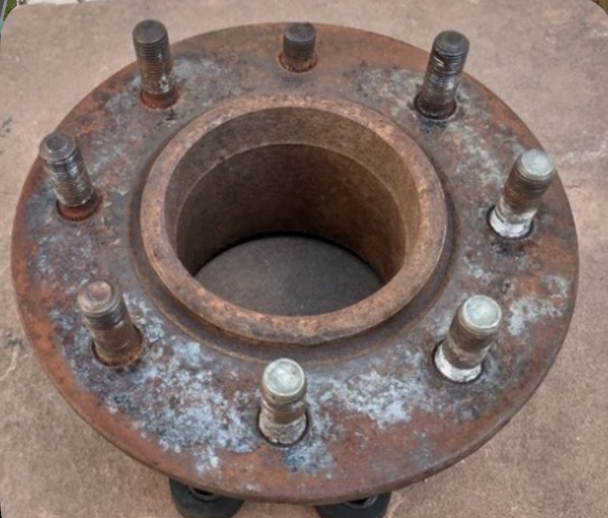 1990-98 GMC CHEVY 3500 Dually Rear Wheel Hub Spacer Extension 8 Lug 1990-98 GMC CHEVY 3500 Dually Rear Wheel Hub Spacer Extension 8 Lug
