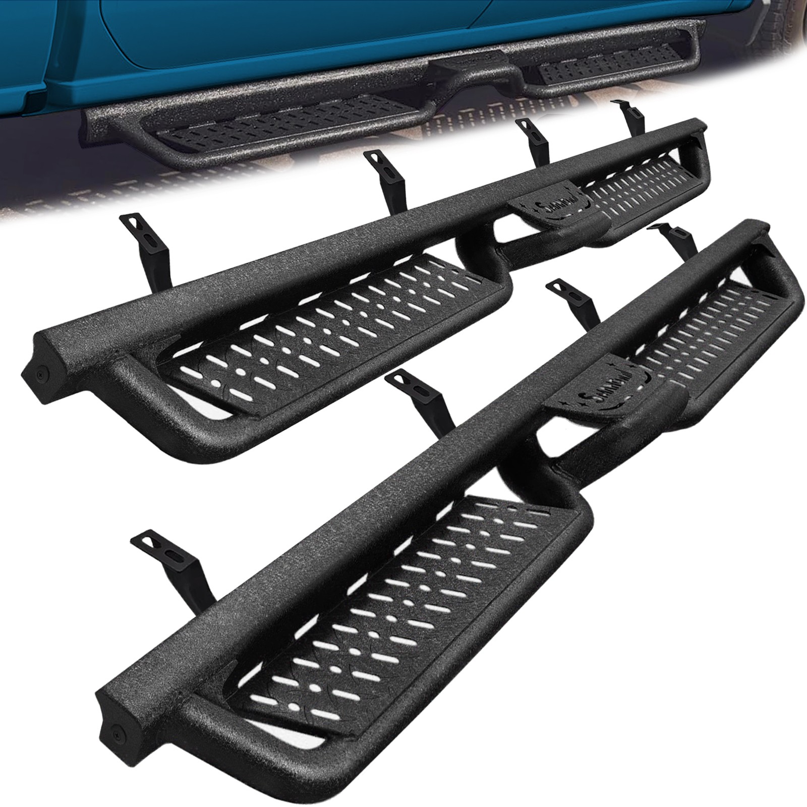 Drop Step For 2024-2026 Toyota Tacoma Double/Crew Cab Nerf Bar Running Boards