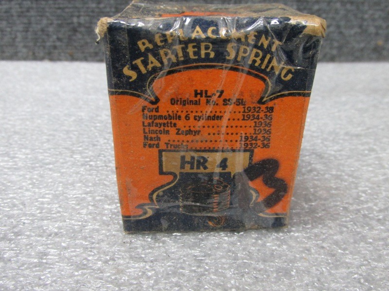 1920s 1930s Starter Spring HR4 Chrysler, Ply. Desoto Dodge Hupmobile Nash Stud