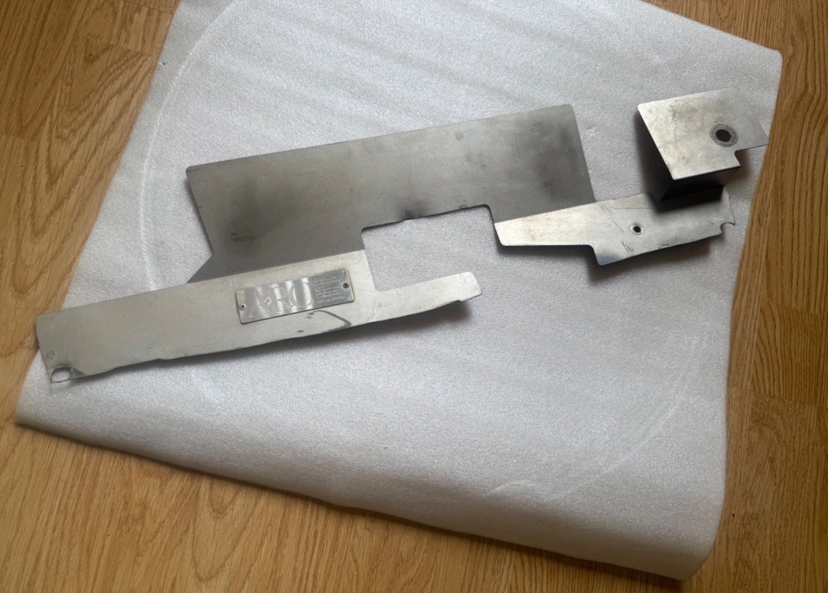 ARC TITANIUM S15 COOLING PANEL PLATE SILVIA SPEC R NISMO HKS SR20DET RARE 90s ARC TITANIUM S15 COOLING PANEL PLATE SILVIA SPEC R NISMO HKS SR20DET RARE 90s