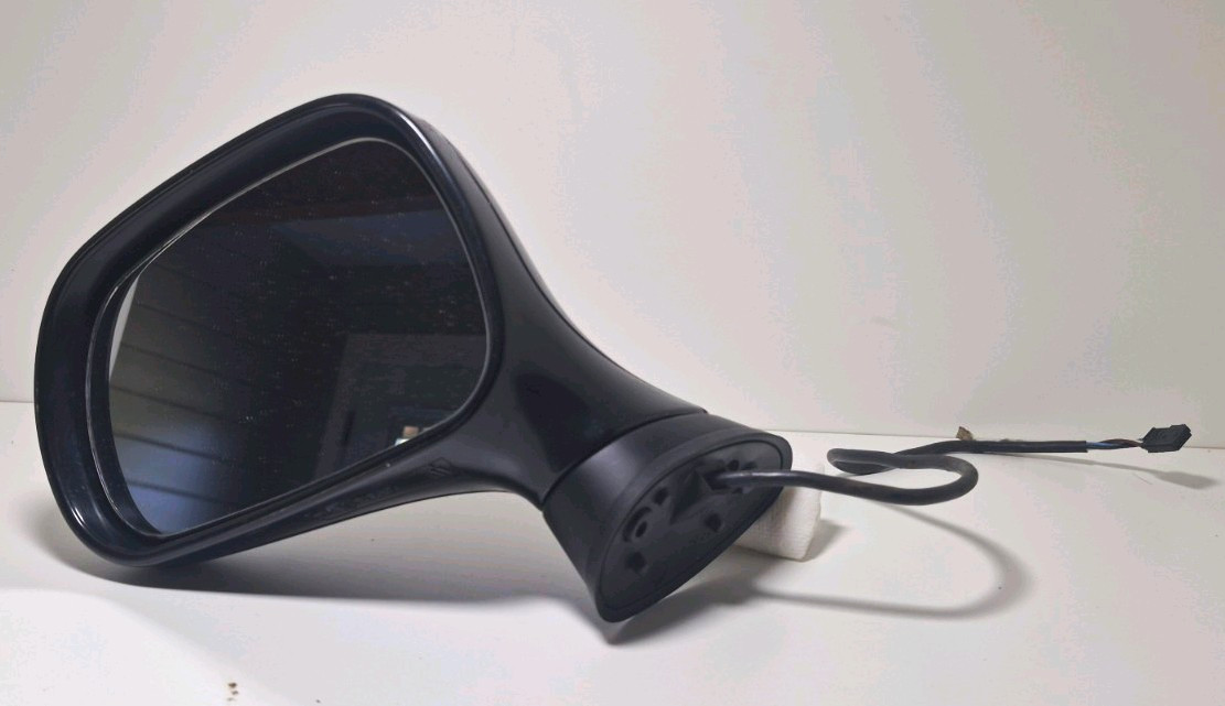 1996-2002 BMW Z3 Driver Left Side LH Door Mirror Assembly OEM Black 1996-2002 BMW Z3 Driver Left Side LH Door Mirror Assembly OEM Black