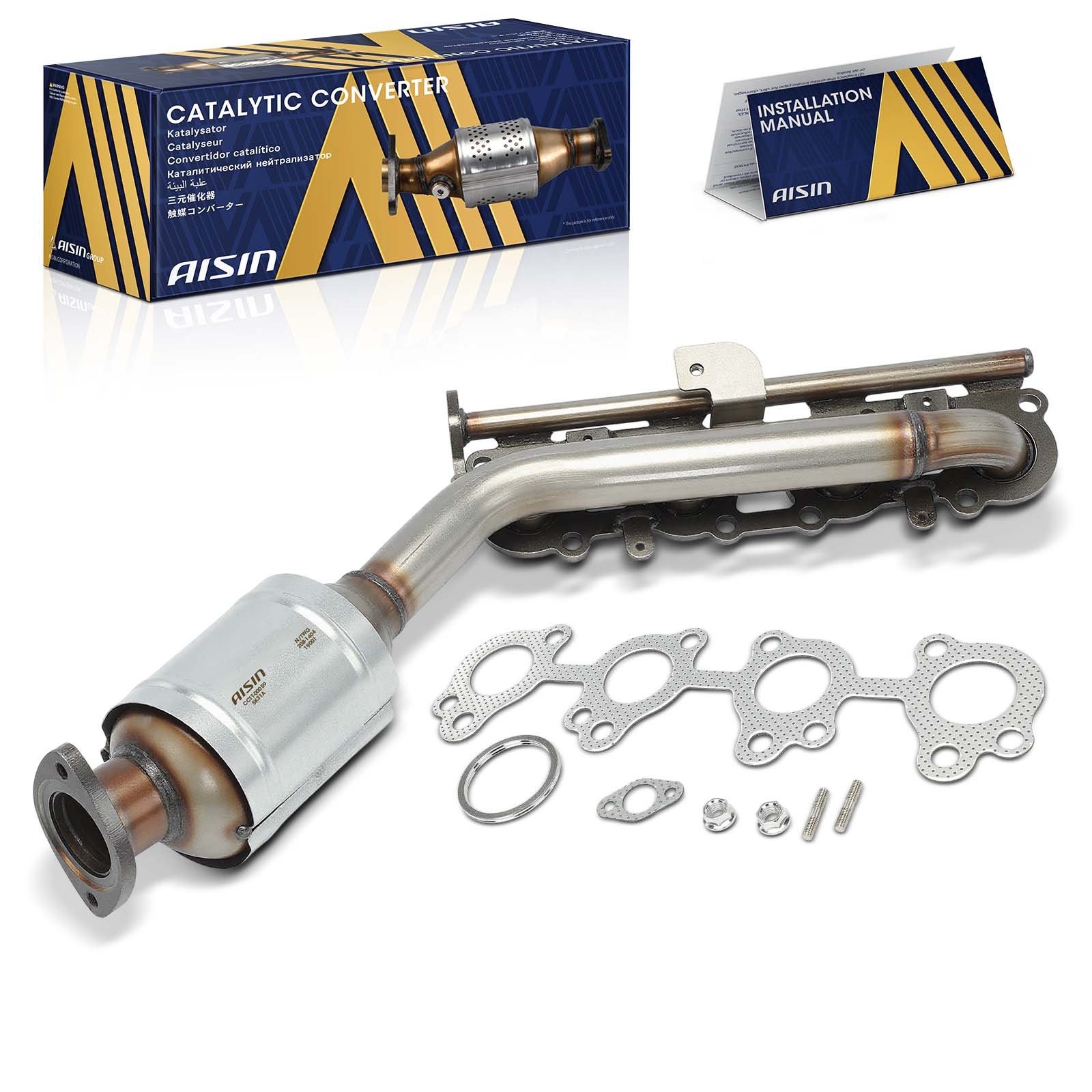 AISIN Right Catalytic Converter for Toyota 4Runner Lexus GX470 2005-2009 4.7L AISIN Right Catalytic Converter for Toyota 4Runner Lexus GX470 2005-2009 4.7L