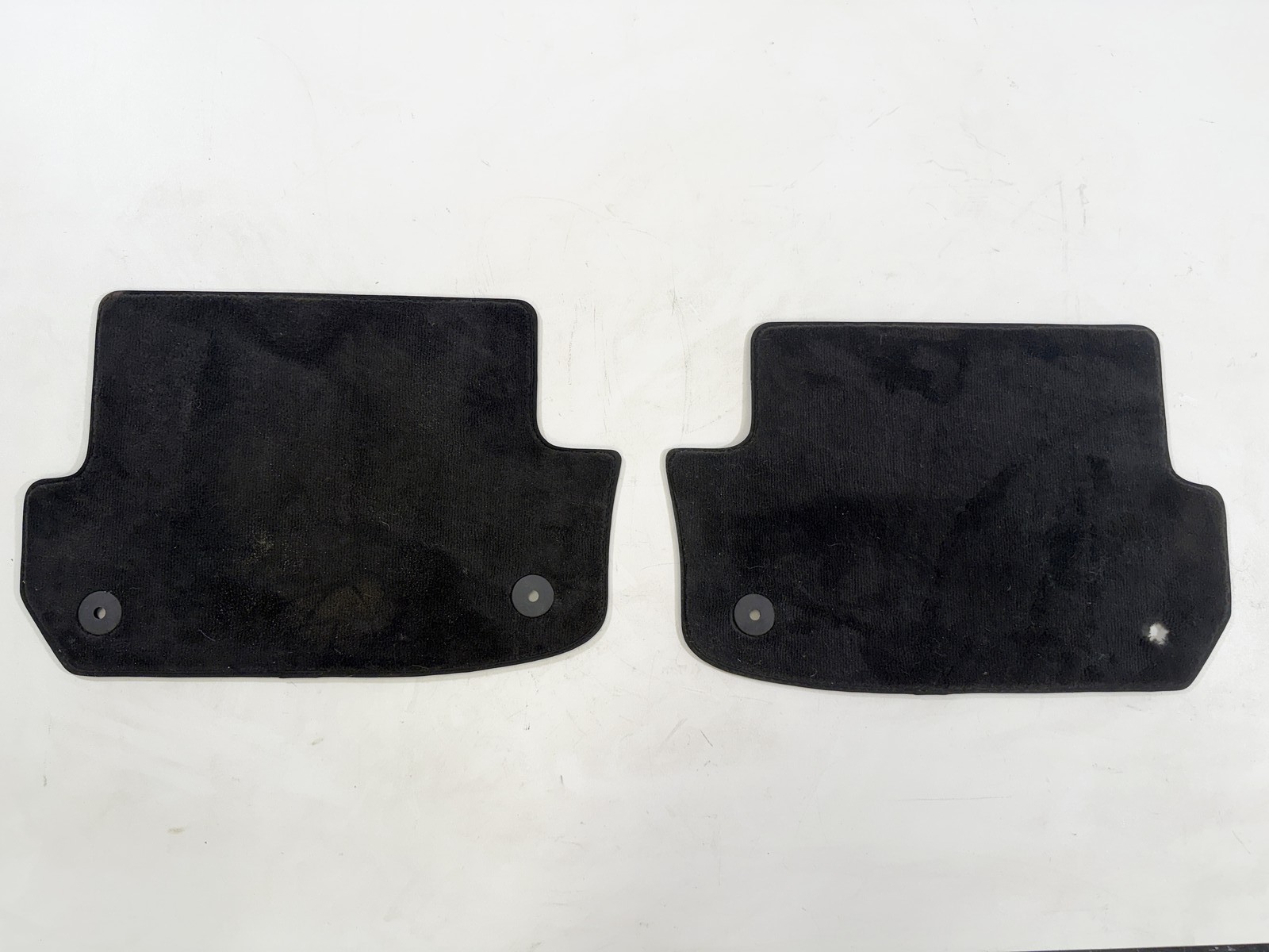 2005 Audi S4 B6 Convertible Rear Carpet Floor Mat Set 8H0864450A Black #0227