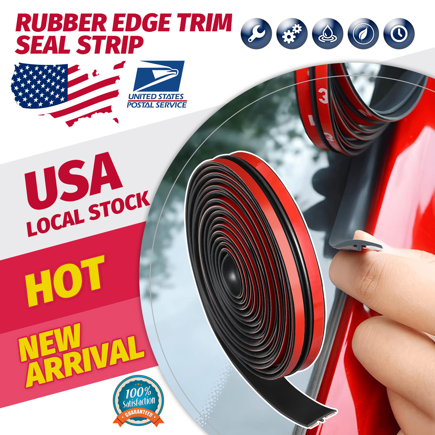3M T-Shape Universal Car Sunroof Seal Car Windshield Window &sunroof Seal Strip