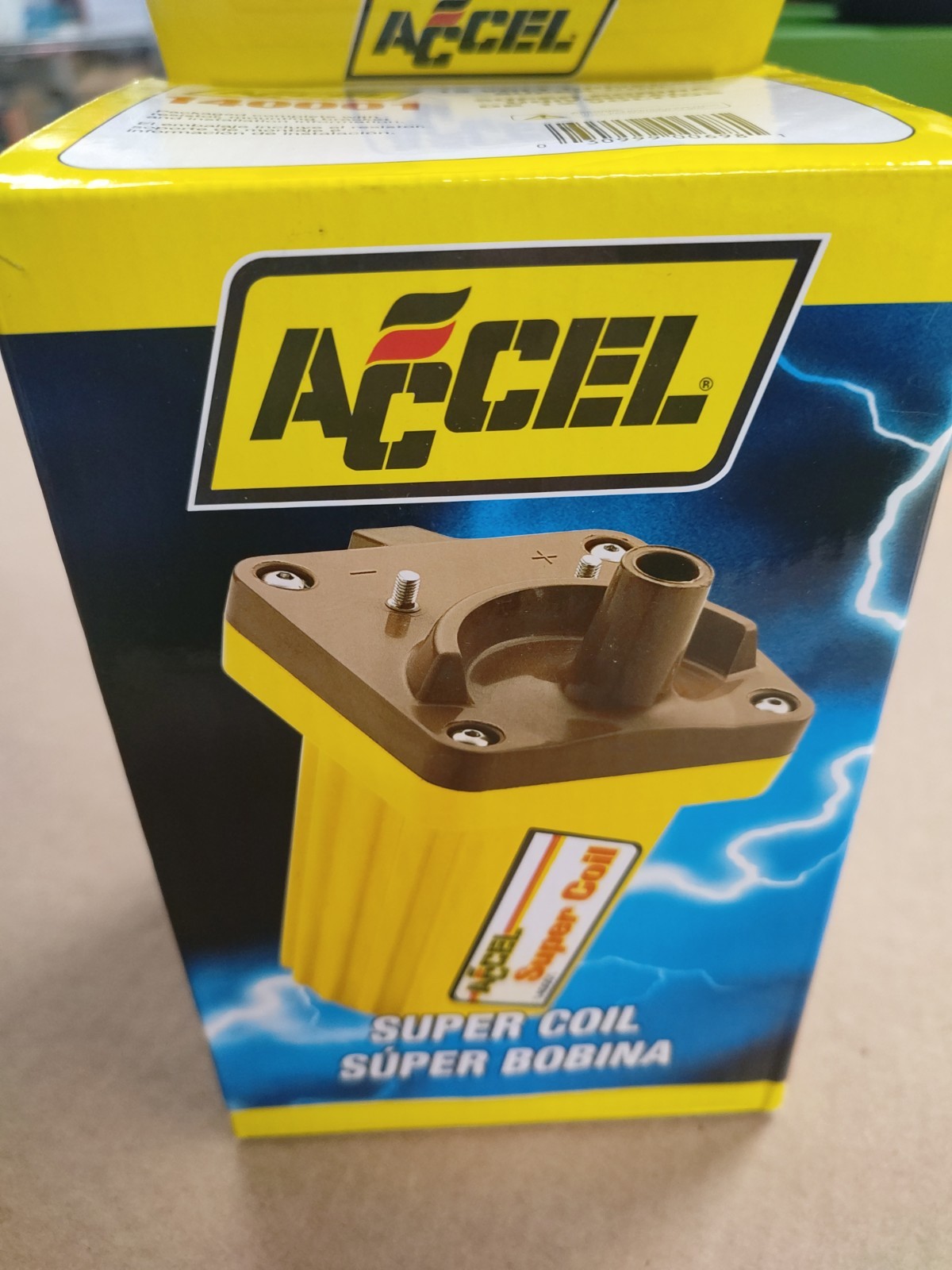 ACCEL 140001 SuperCoil Ignition Coil - Street -Strip - 45,000v Untested Returns