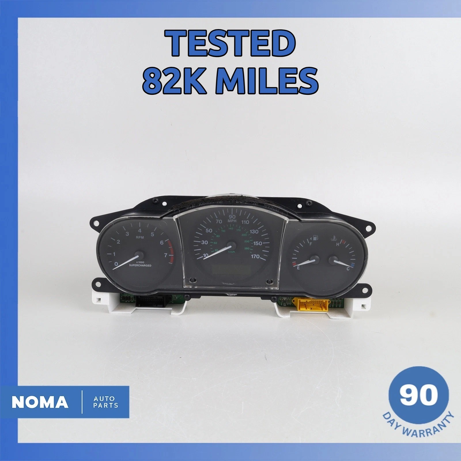 01-03 Jaguar X100 XKR XJR 4.0L Speedometer Instrument Cluster LJE4300FB OEM 82k