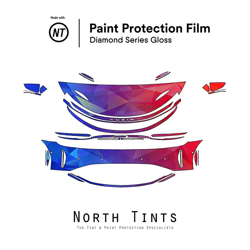 PreCut Paint Protection Film PPF Clear Bra for Lucid Air 2022-2026