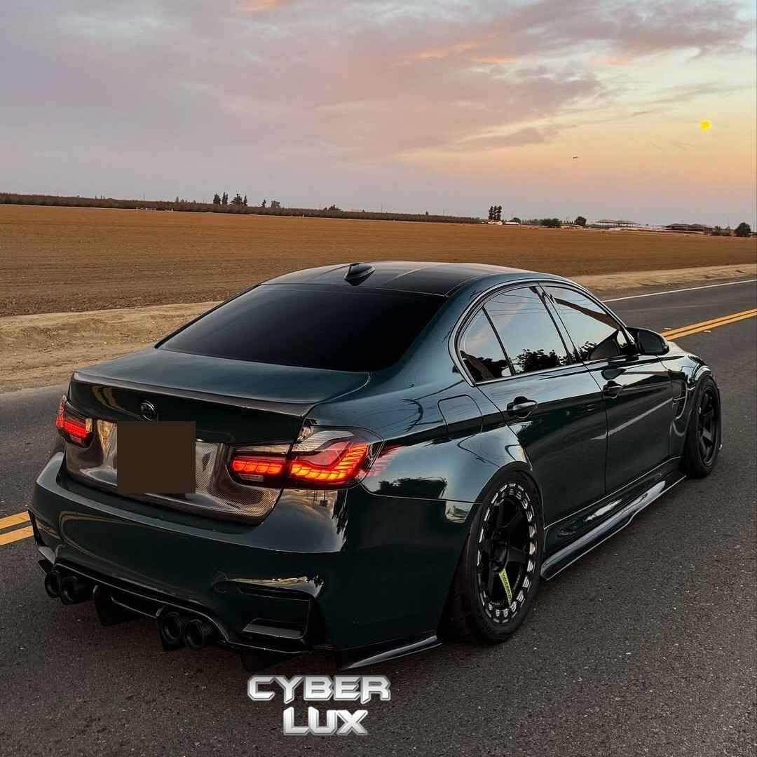 For 2012-2018 BMW 3 Series Sedan F30 F35 F80 M3 Full LED Smoked Tail Lights 4PCS For 2012-2018 BMW 3 Series Sedan F30 F35 F80 M3 Full LED Smoked Tail Lights 4PCS