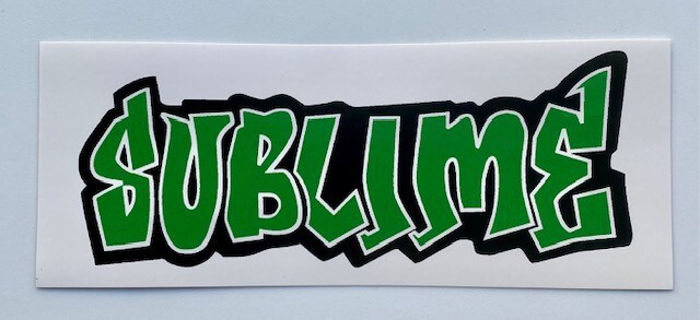 Sublime Sticker Vinyl Decal 2.75\ Sublime Sticker Vinyl Decal 2.75\