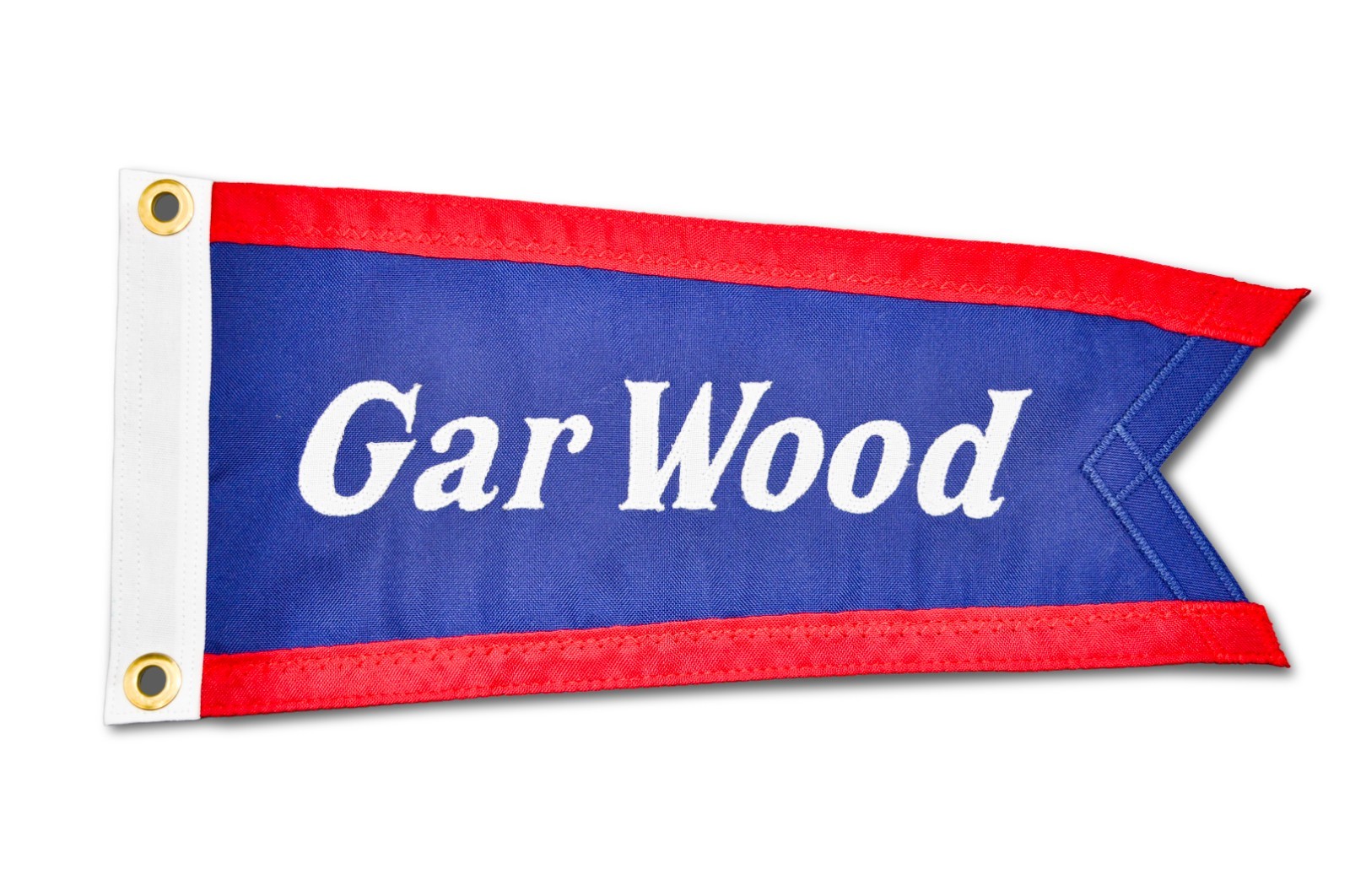 Gar Wood burgee pennant flag -post war