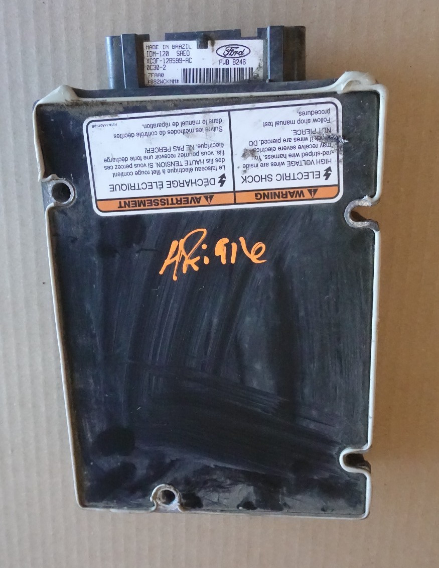 1999-2003 Ford F250 F350 7.3 IDM Diesel Injector Driver Module XC3F-12B599-AC 1999-2003 Ford F250 F350 7.3 IDM Diesel Injector Driver Module XC3F-12B599-AC