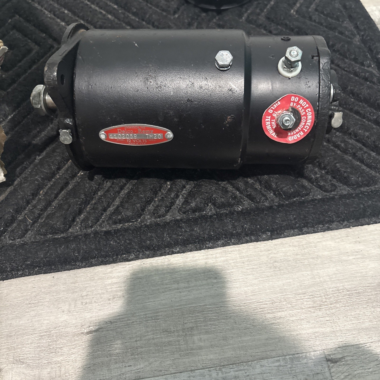 1958-1959-1960 CHEVROLET CORVETTE DELCO REMY #1102059 ORIG GENERATOR-