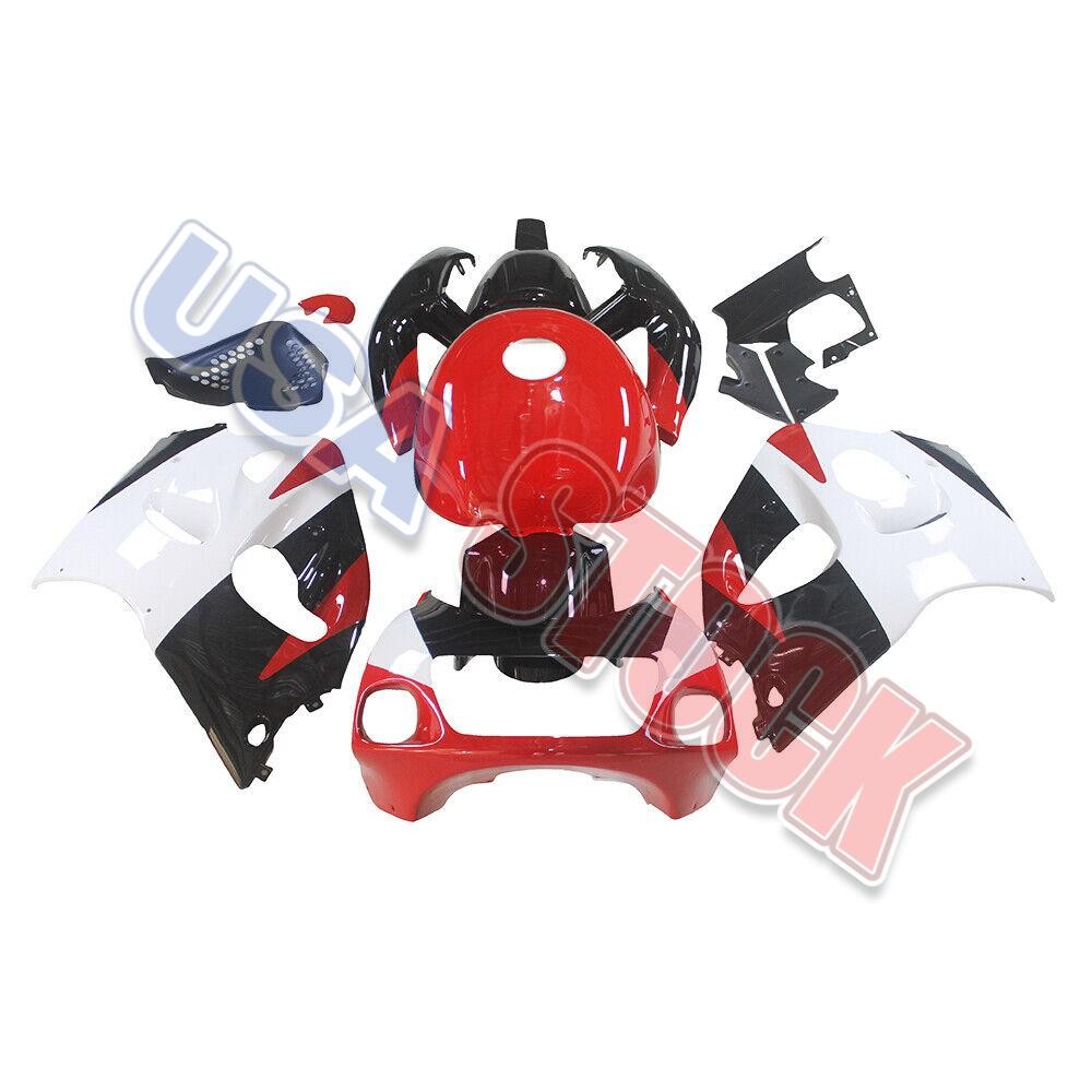 SW Red White Black Fairing Fit for Suzuki 1996-1999 1998 GSXR 750/600 SRAD a001