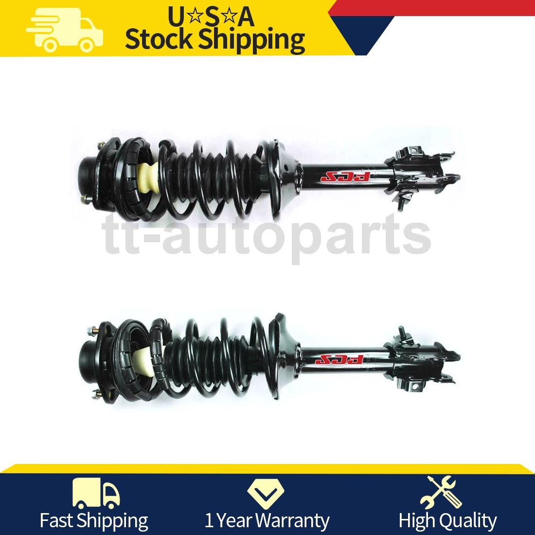 2x FCS Rear Shocks Struts Coil Springs Fits 2000 2001 Nissan Altima