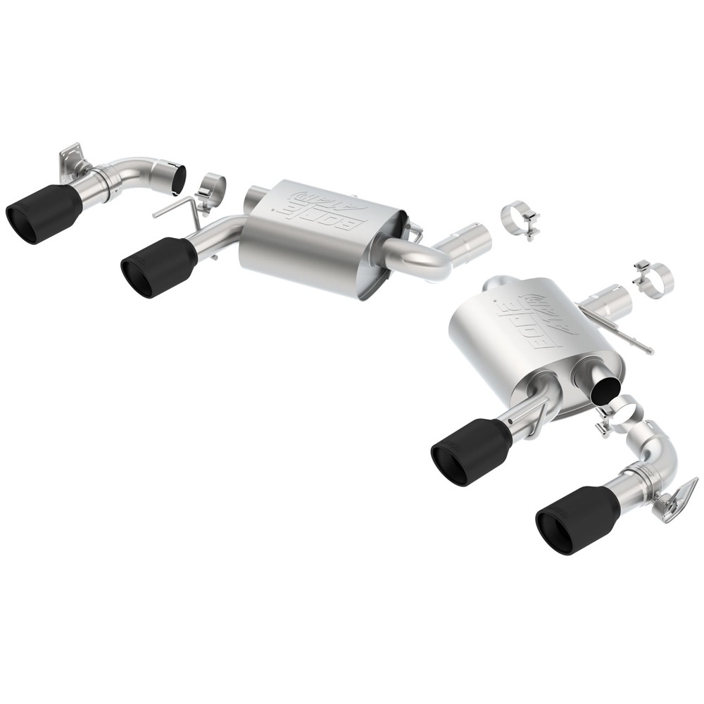 Borla 11925CB ATAK Axle Back Exhaust Kit for 2016-24 Chevrolet Camaro SS 6.2L V8