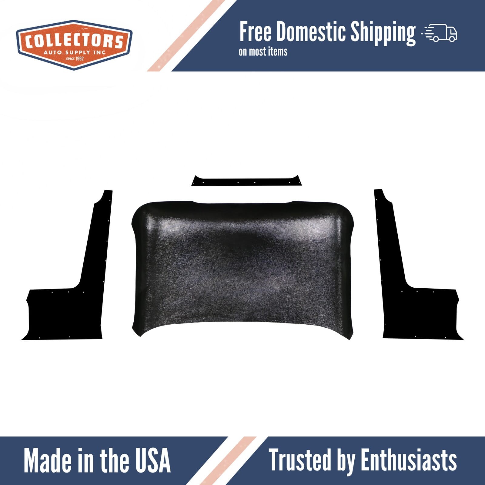 Headliner and Quarter Panel Kit for 1936-1938 Dodge