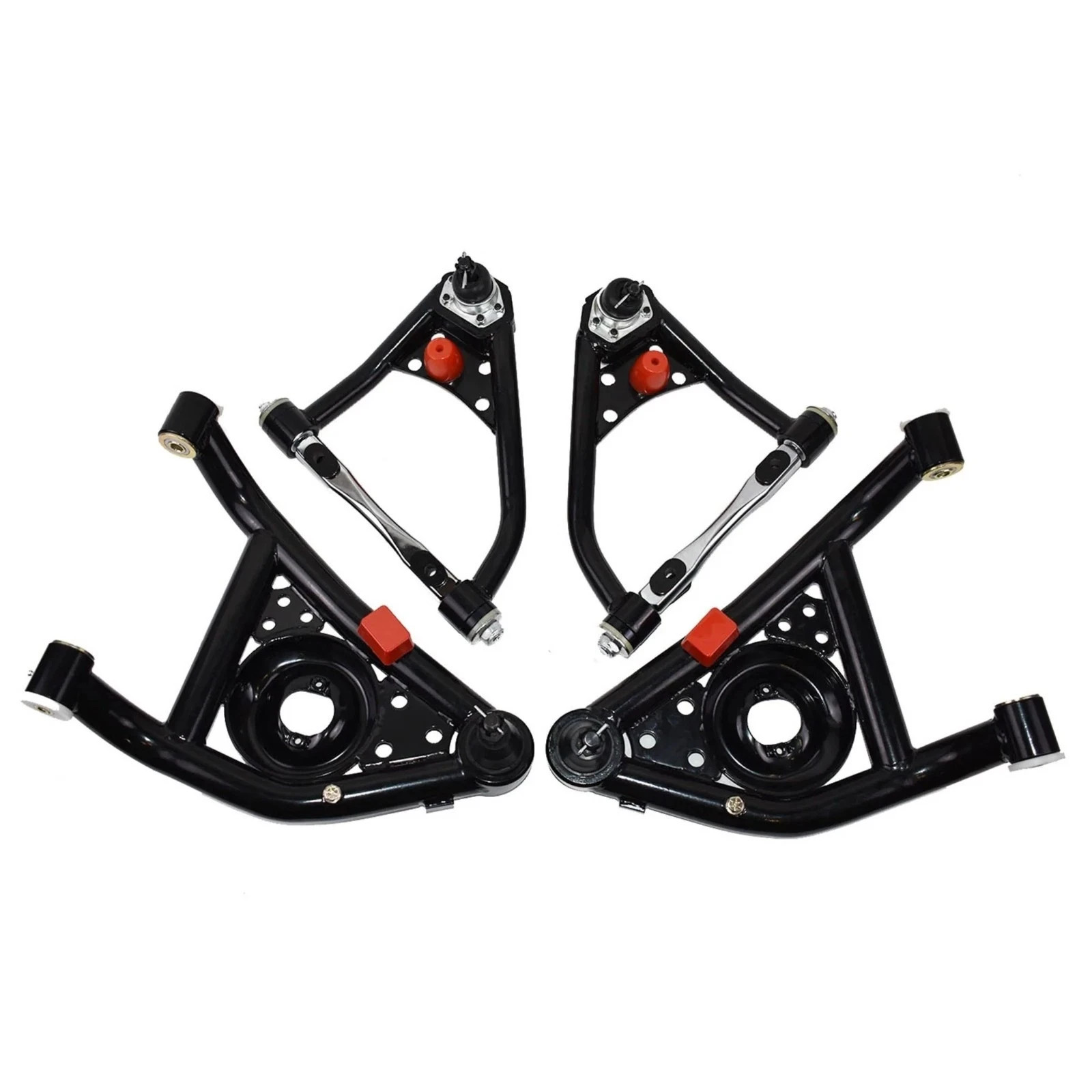 67-69 Camaro Firebird 68-74 Nova Tubular Upper & Lower Control Arms Set Front 67-69 Camaro Firebird 68-74 Nova Tubular Upper & Lower Control Arms Set Front