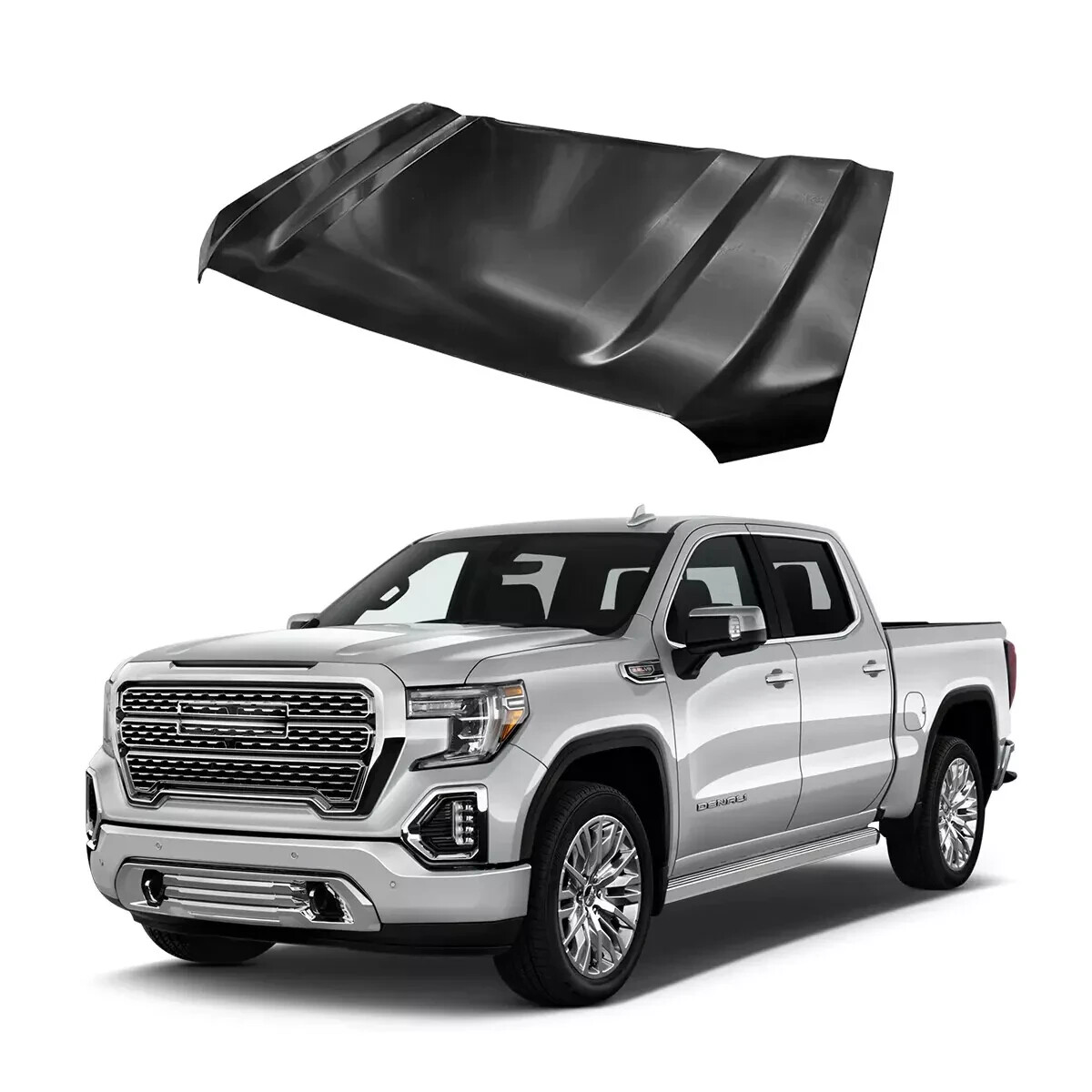 For 2019 20 21 22 23 24 2025 2026 GMC SIERRA 1500 PICKUP Hood Aluminum GM1230477 For 2019 20 21 22 23 24 2025 2026 GMC SIERRA 1500 PICKUP Hood Aluminum GM1230477