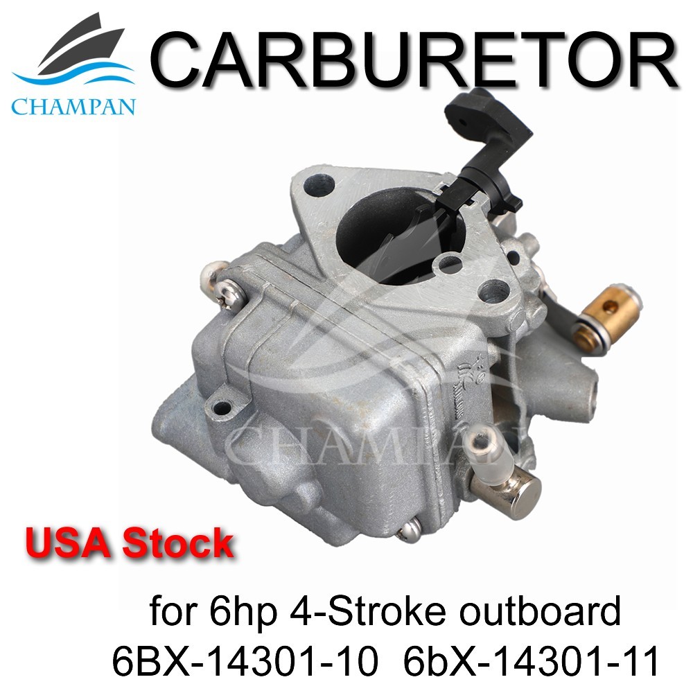 6BX-14301 Carburetor for yamaha 5hp 6hp 4-Stroke F6 Outboard Engine CHAMPAN 6BX-14301 Carburetor for yamaha 5hp 6hp 4-Stroke F6 Outboard Engine CHAMPAN