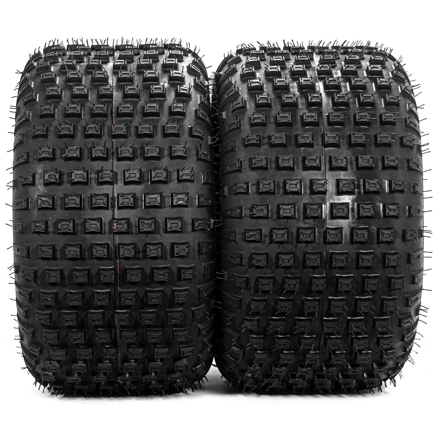 Set 2 22x11-8 6 Ply 22x11x8 Quad ATV All Terrain 22 11 8 Tires
