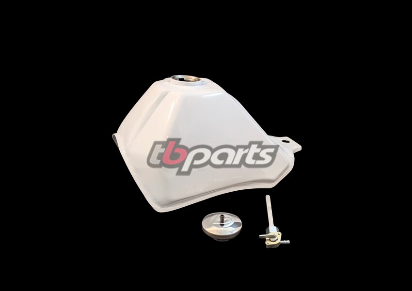 NEW WHITE HONDA Z50 FUEL GAS TANK 1988 - 1999 88-99 Z 50