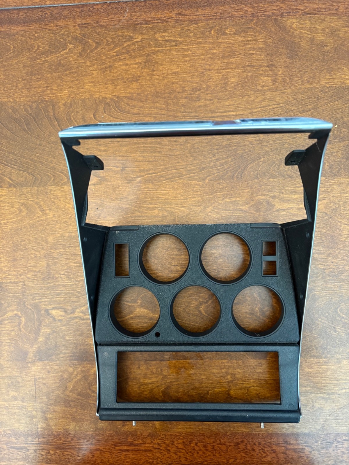 1972-1976 C3 Corvette Center Gauge Cluster Bezels For Aftermarket Radio Ready