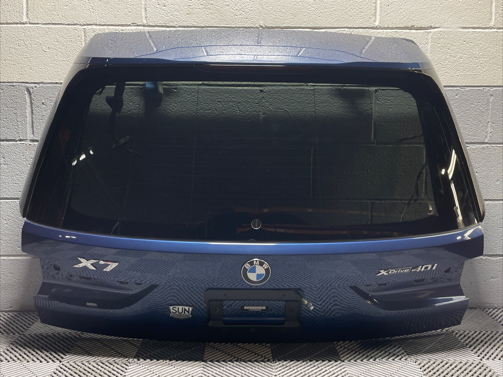 2019-2026 BMW X7 G07 Trunk Lid Boot Gate Phytonic Blue Metallic OEM *NOTE*
