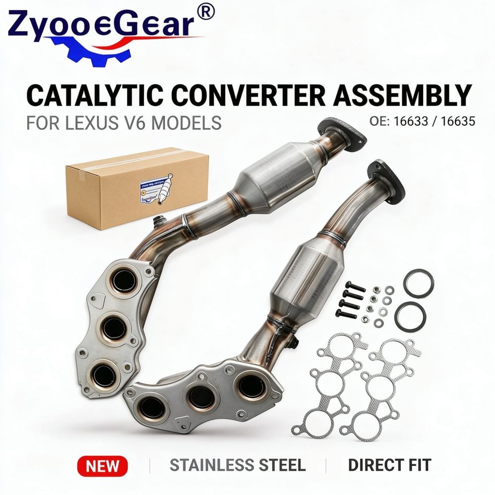 Catalytic Converter Bank 1 + Bank 2 for 07-15 Lexus IS250 GS350 AWD 3.5L
