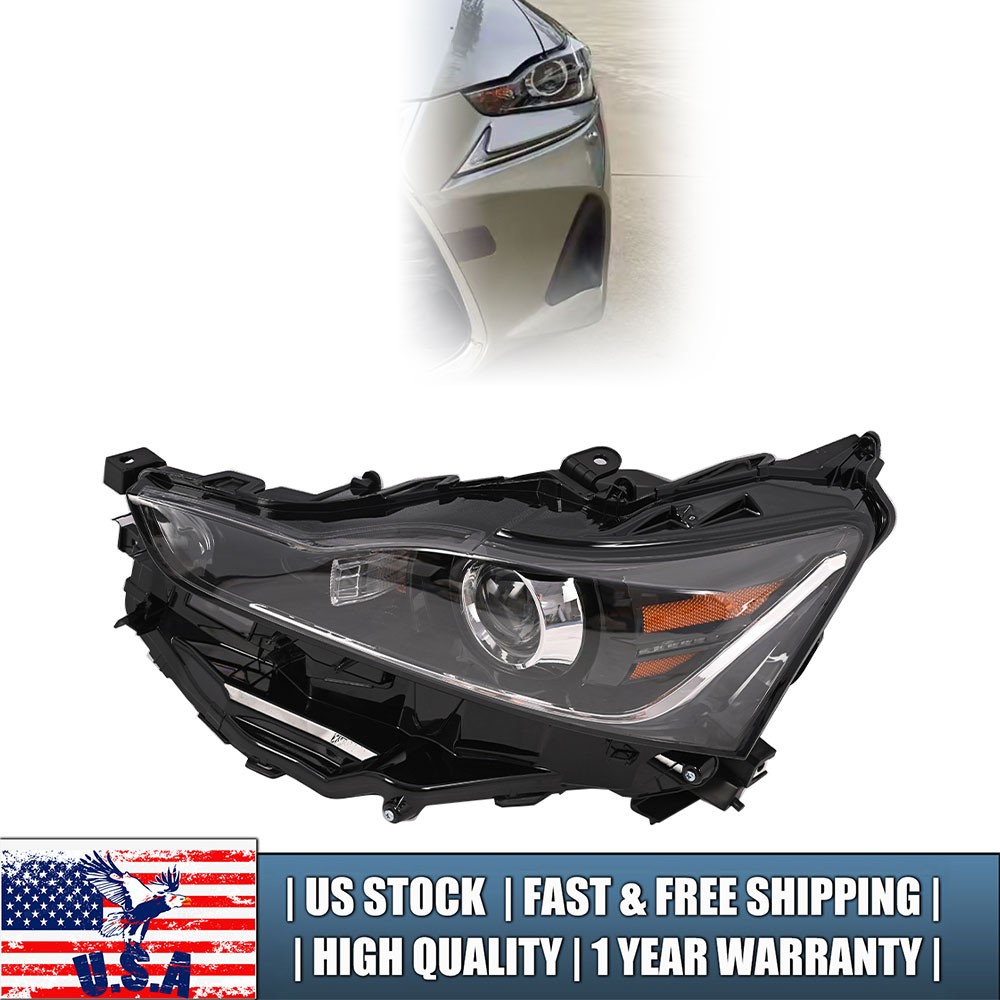 LED Headlight Headlamp Left or Right Side for 2017-2020 Lexus IS300 IS350