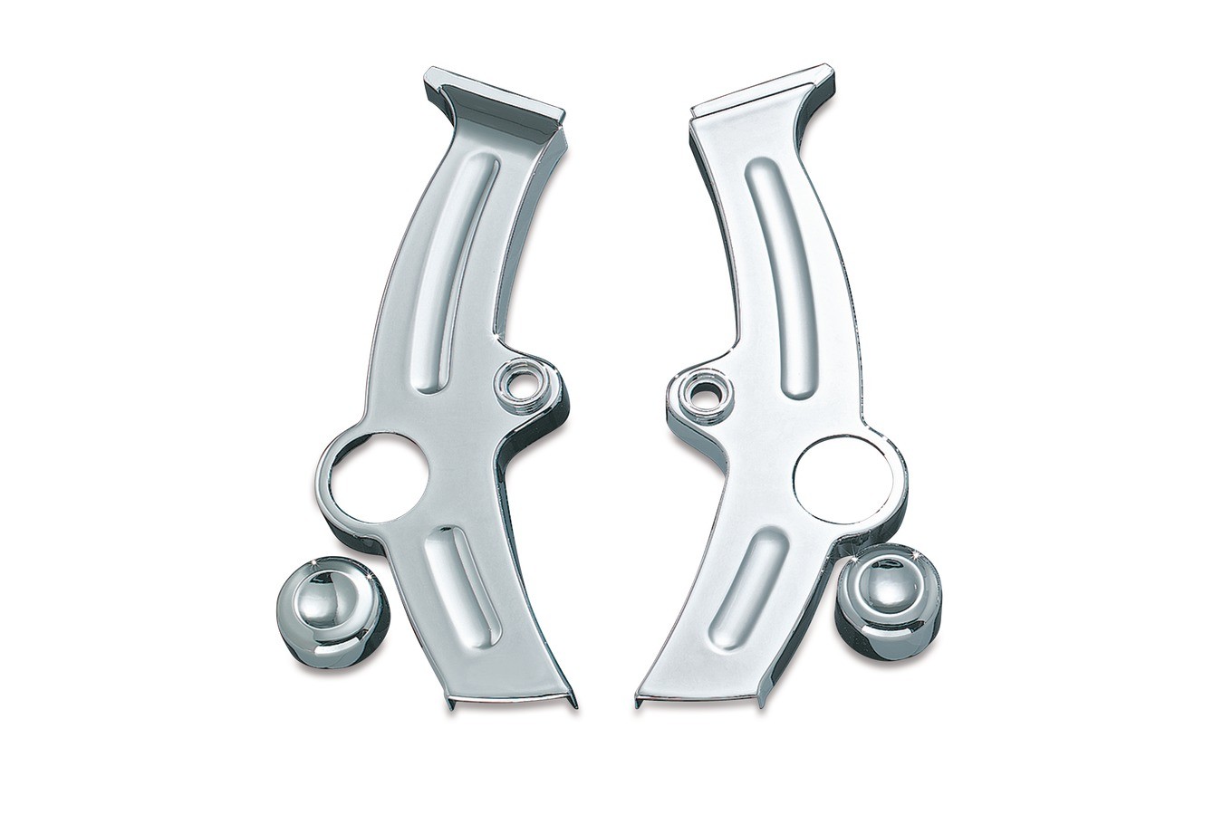 Kuryakyn Boomerang Chrome Frame Covers 2008-2017 Softail Kuryakyn Boomerang Chrome Frame Covers 2008-2017 Softail