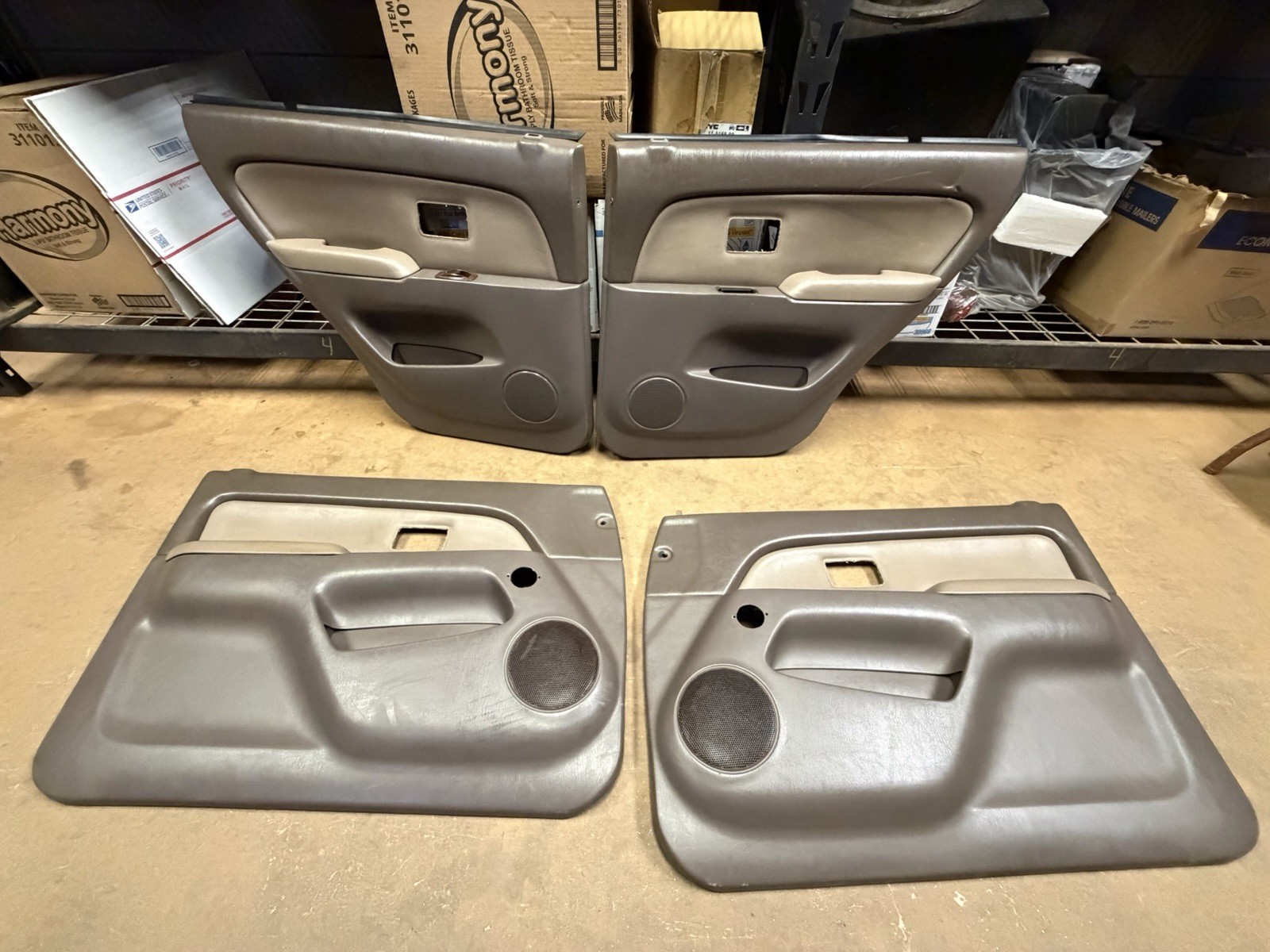 1996-2002 Toyota 4Runner Front Left Right & Rear Door Panels