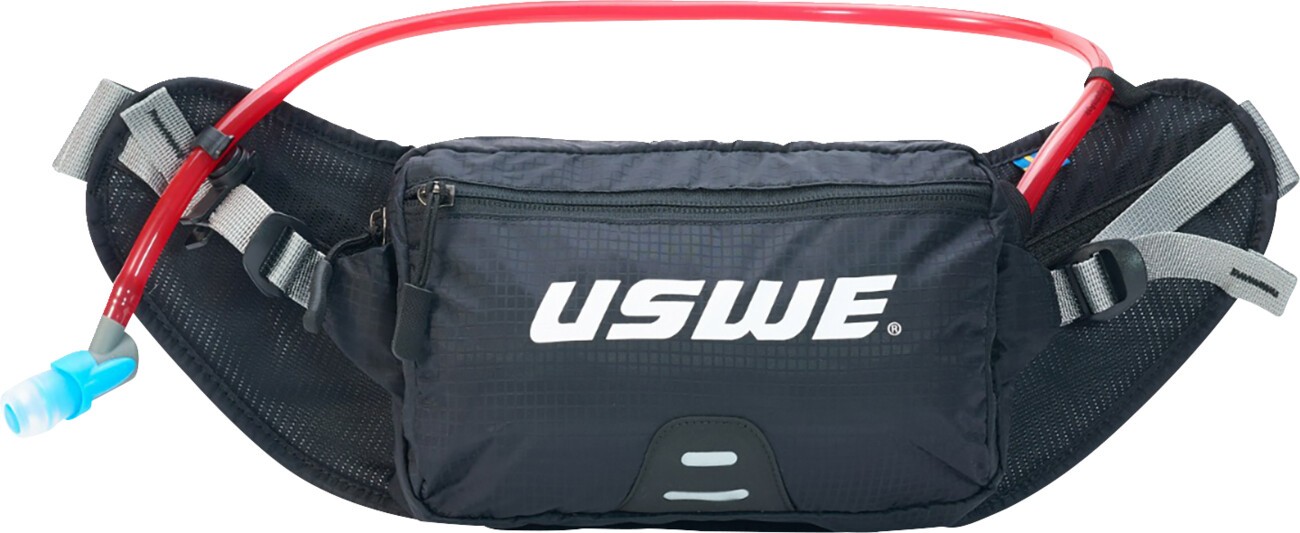 USWE Zulo 2L Waist Hydration Belt Pack Black - S-XL USWE Zulo 2L Waist Hydration Belt Pack Black - S-XL