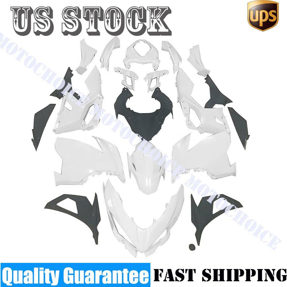 Fairing Kit For KAWASAKI NINJA 400 2018-2022 Unpainted ABS Injection Bodywork 18