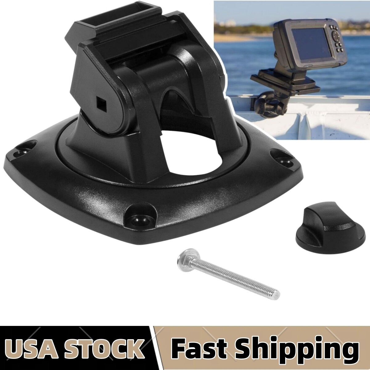 for Lowrance QRB-5 Mark Hook Elite 3x 4x 5x 3 4 5 Mounting Bracket 000-10027-001