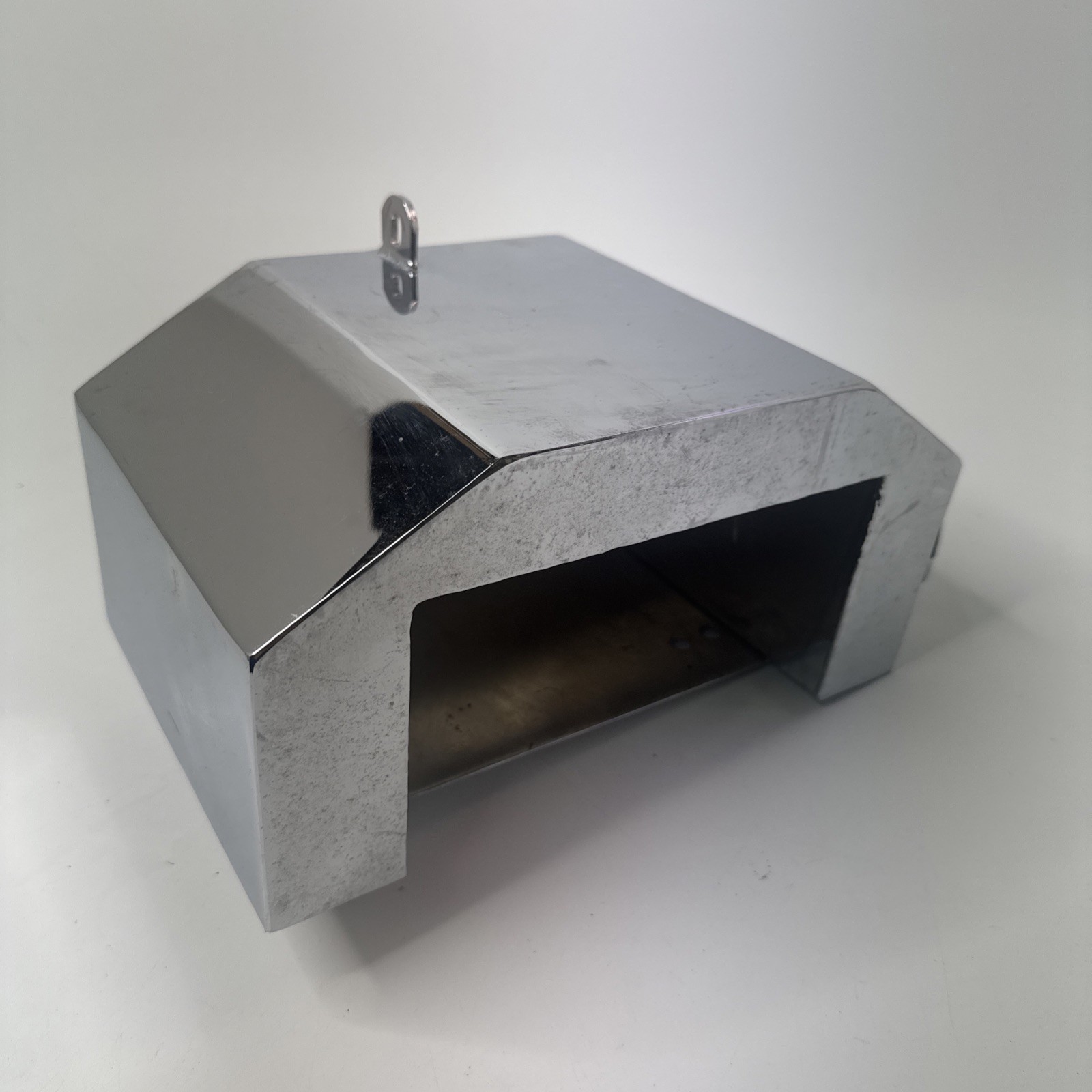 Mfg. Chrome Electric Start Oil Tank For Harley Mfg. Chrome Electric Start Oil Tank For Harley