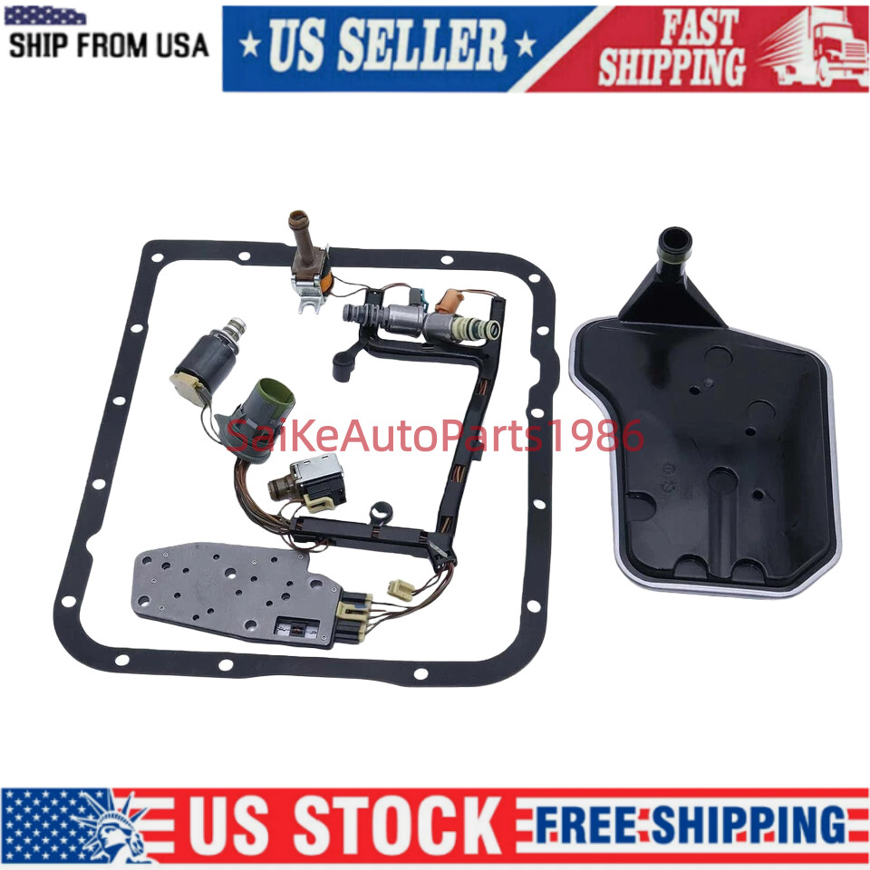 For Chevy EPC GMC Shift TCC 3-2 PWM 4L60E 4L65E Transmission Master Solenoid Kit