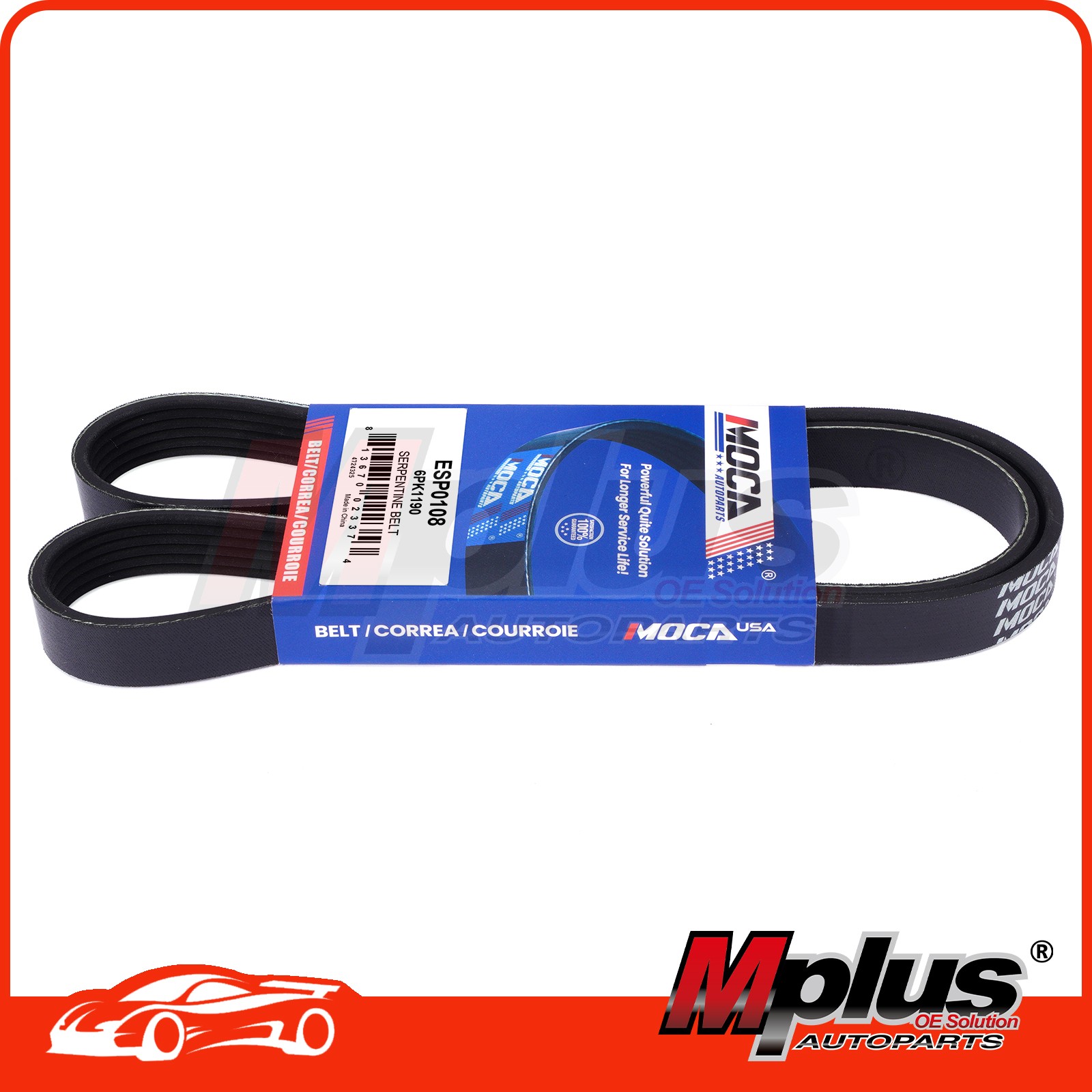 EPDM Serpentine Drive Belt 6PK1190 for 09-13 Acura TL 05-11 Cadillac STS V6 EPDM Serpentine Drive Belt 6PK1190 for 09-13 Acura TL 05-11 Cadillac STS V6