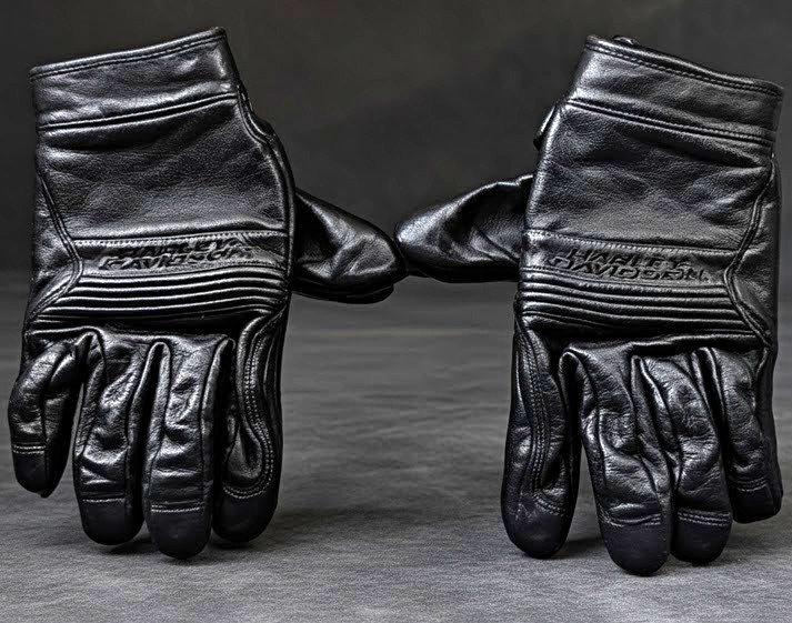 Mens Harley Davidson High Quality Official Licensed Leather Gloves Brand New 3XL