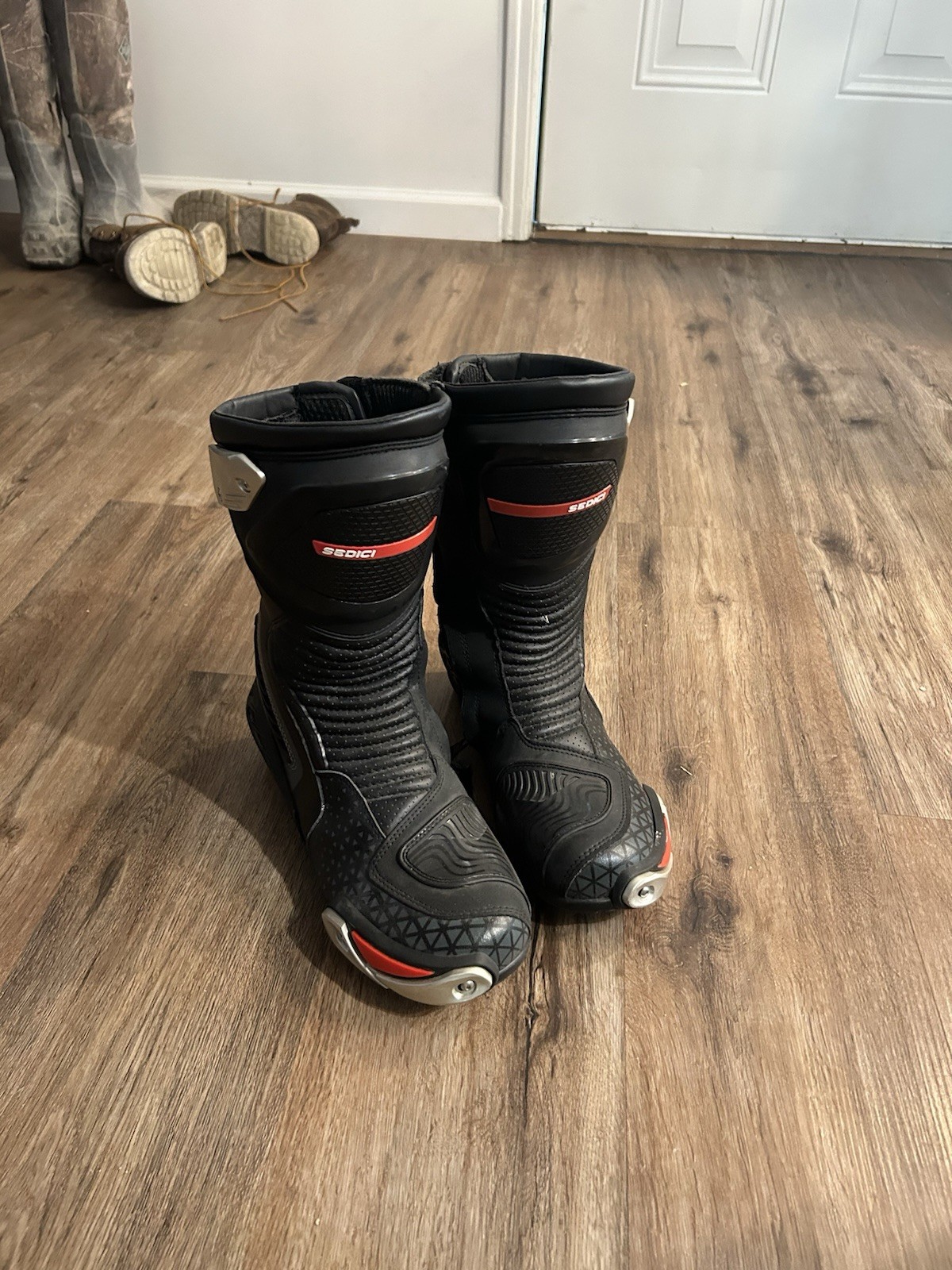 Sedici Chicane Motorcycle Riding Boots Size 9 Black Bran New Sedici Chicane Motorcycle Riding Boots Size 9 Black Bran New