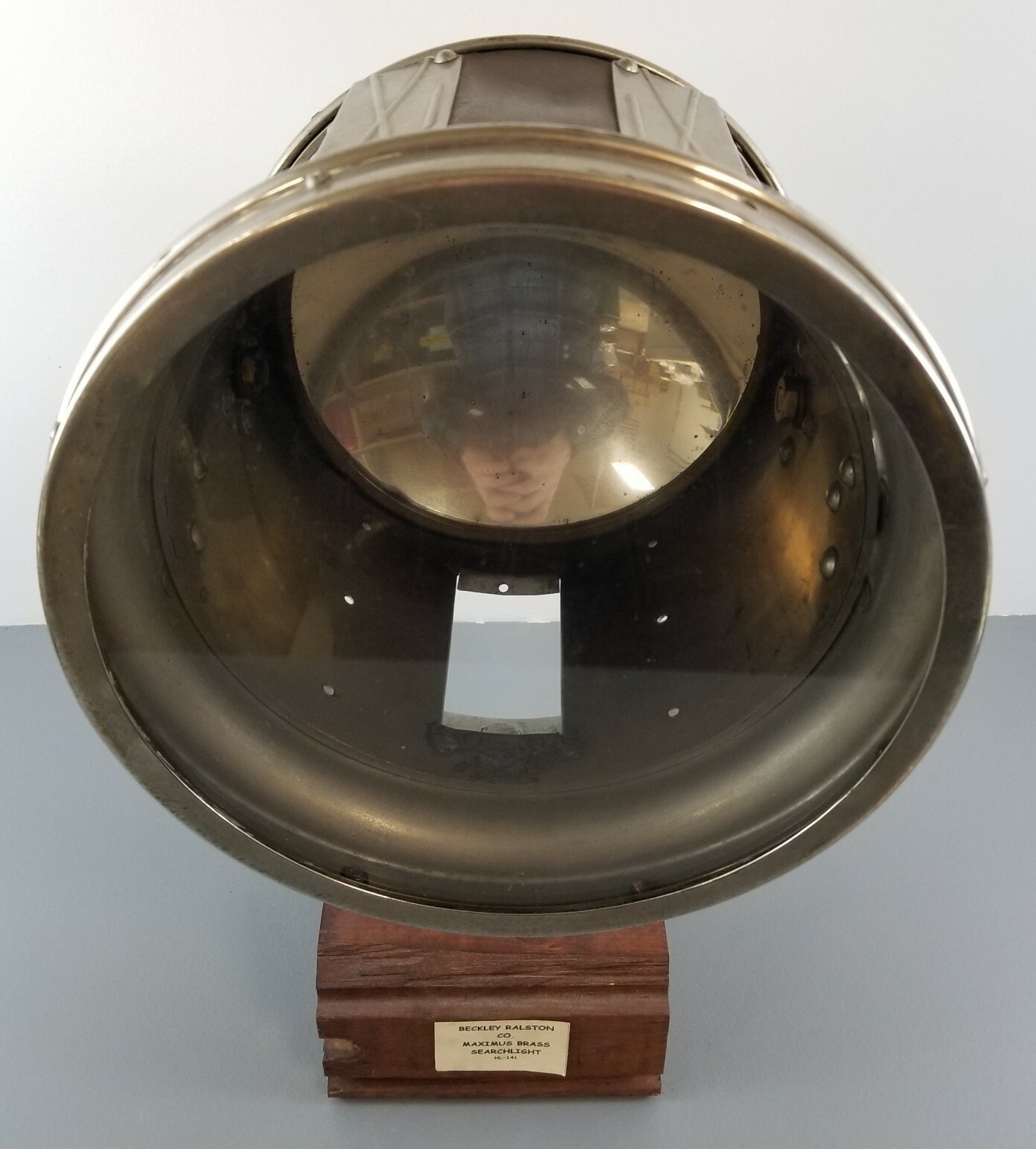 RARE BRASS BRONZE BECKLEY RALSTON MAXIMUS SPOTLIGHT SEARCHLIGHT 1910s 1920s