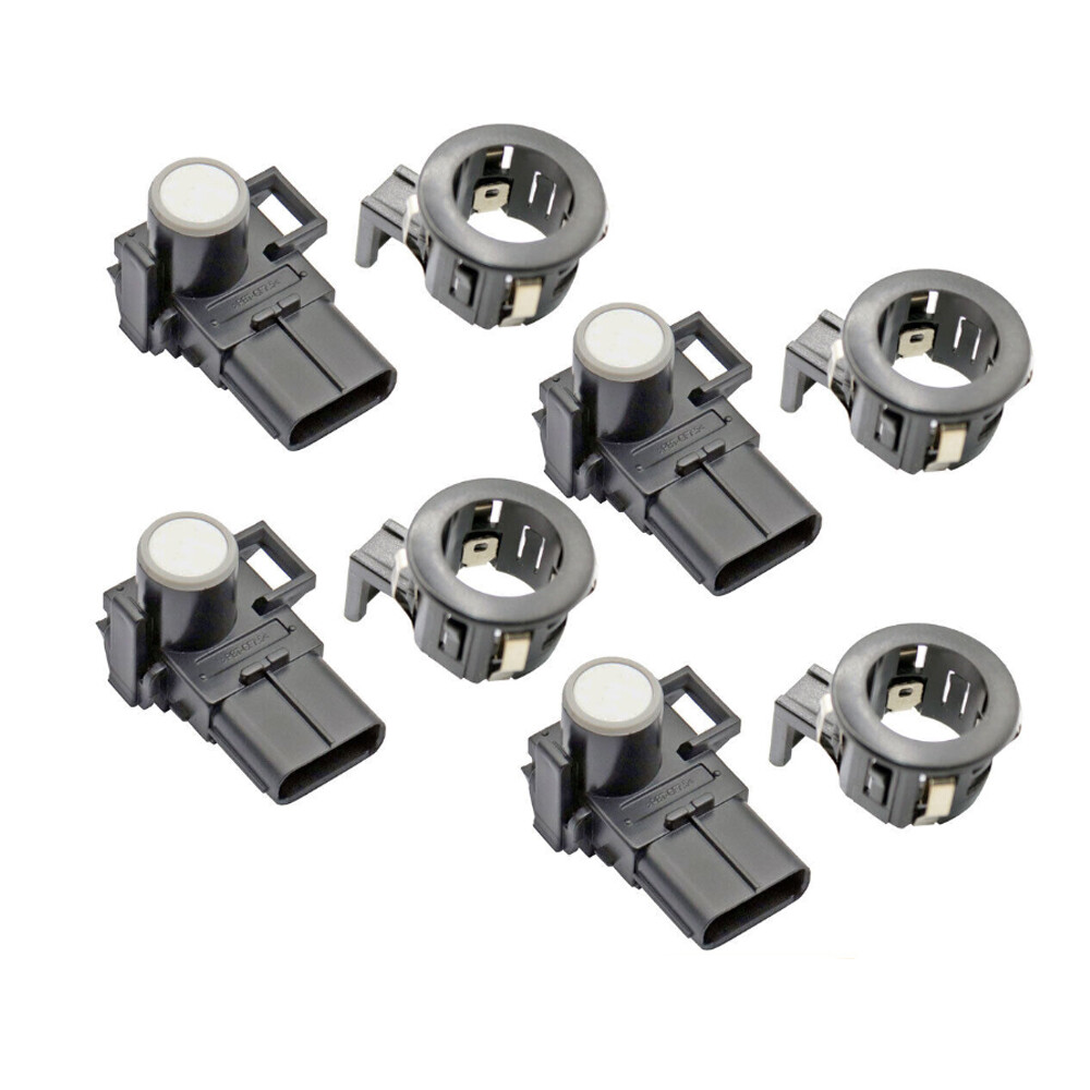 4x Bumper PDC Parking Sensor + Retainer Fit Toyota Sienna 2011-2017 89341-48010